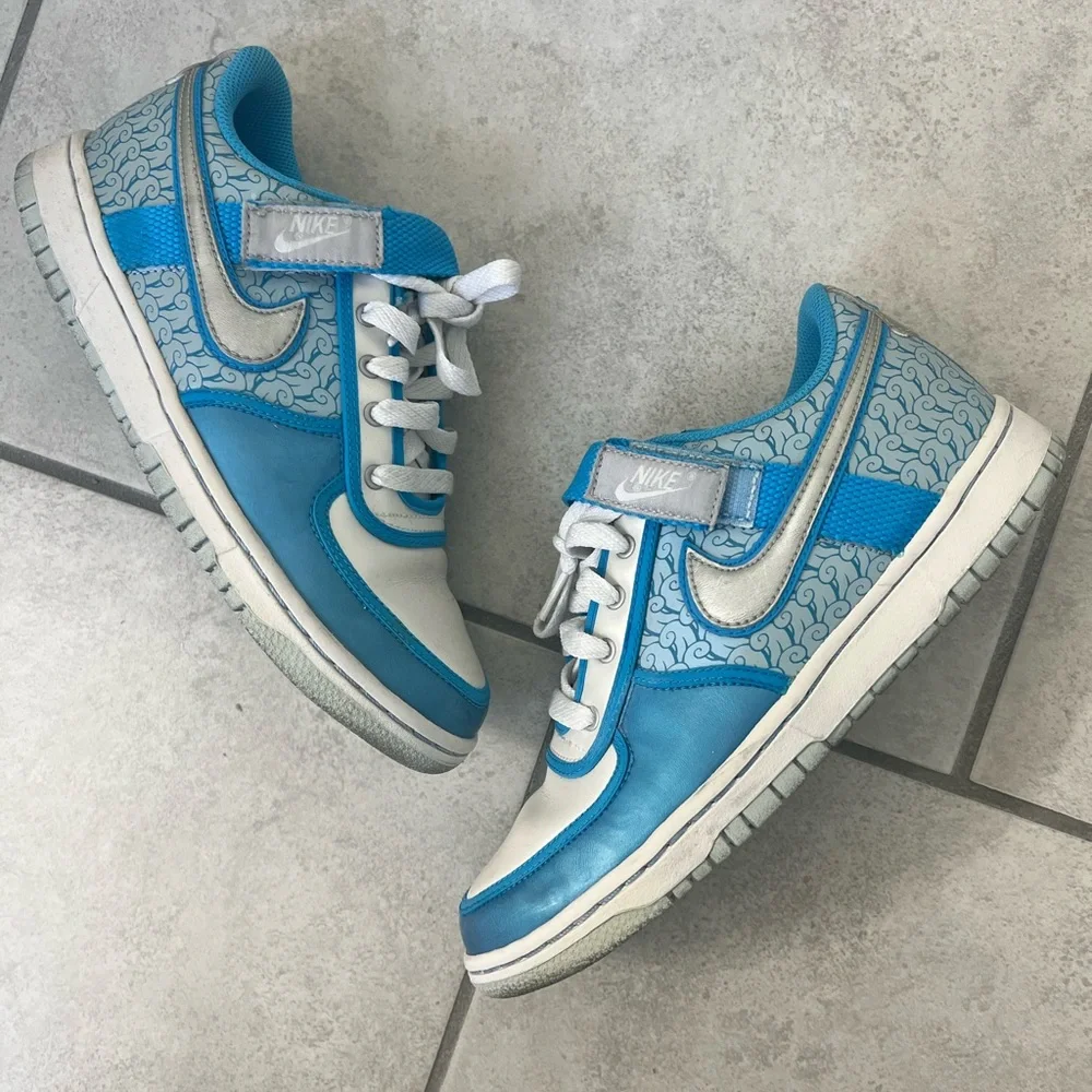 Blue Nike Vandal Low - 6Y/Women’s 7.5 - Picture 1 of 5